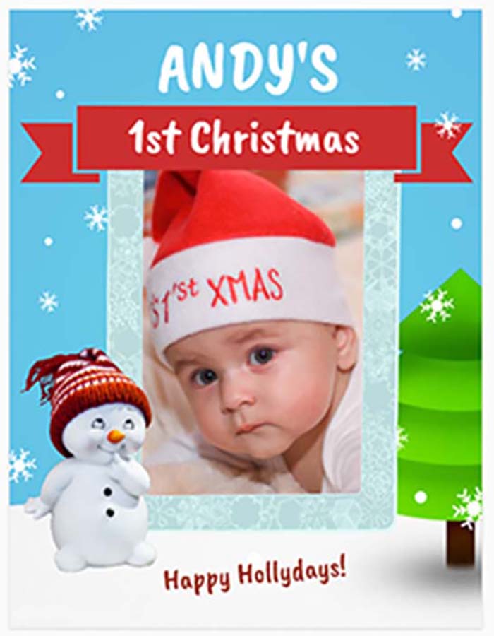 1st baby xmas